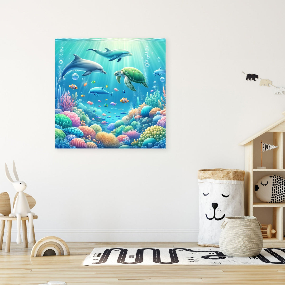 Underwater Wonderland Canvas