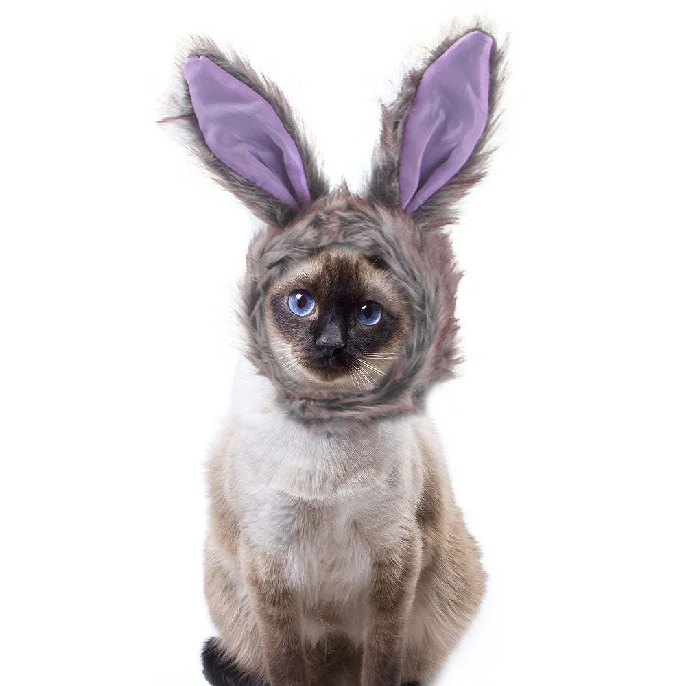 Pet Headgear Cute Dog Teddy Dress Up SUNFLOWER Cat Headdress Wig Cat Headgear Hat