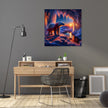 Dusk Majesty: Polar Serenity Canvas