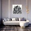 Fragmented Gothic Canvas