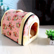 Home Pastoral Style Removable And Washable Thick Warm Cat And Dog Kennel