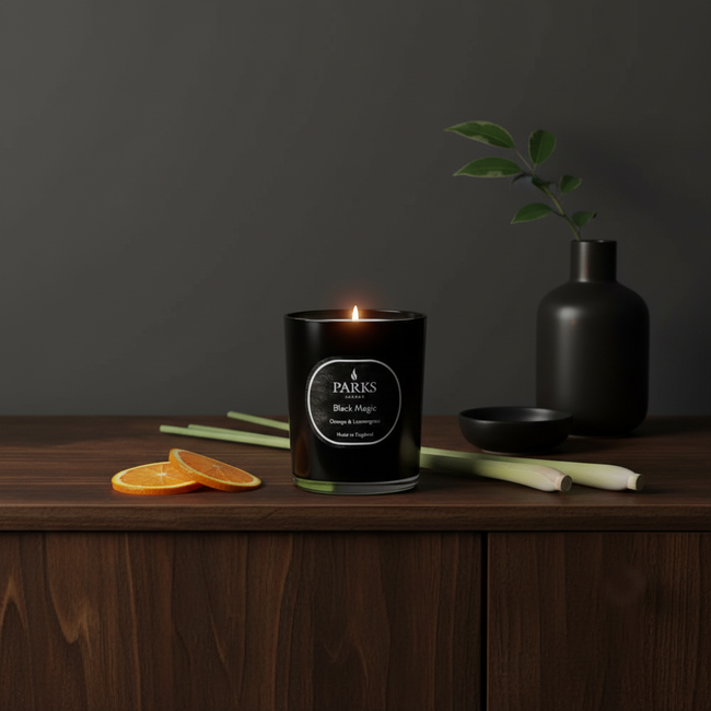 ORANGE & LEMONGRASS 1 WICK SCENTED CANDLE 180G