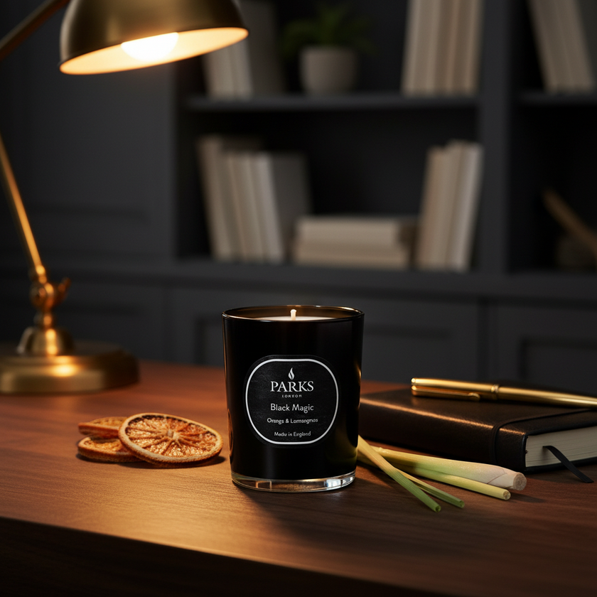 ORANGE & LEMONGRASS 1 WICK SCENTED CANDLE 180G