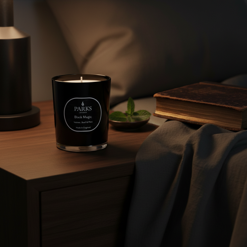 VETIVER, BASIL & MINT CANDLE 180G