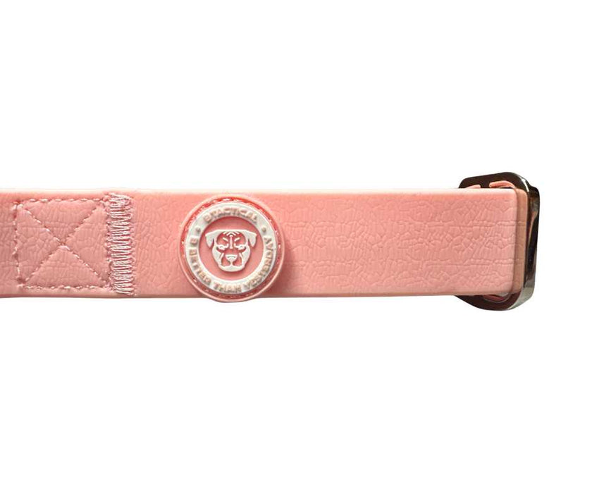 2,5 cm PVC BTactical™ Halsband | Pastellrosa