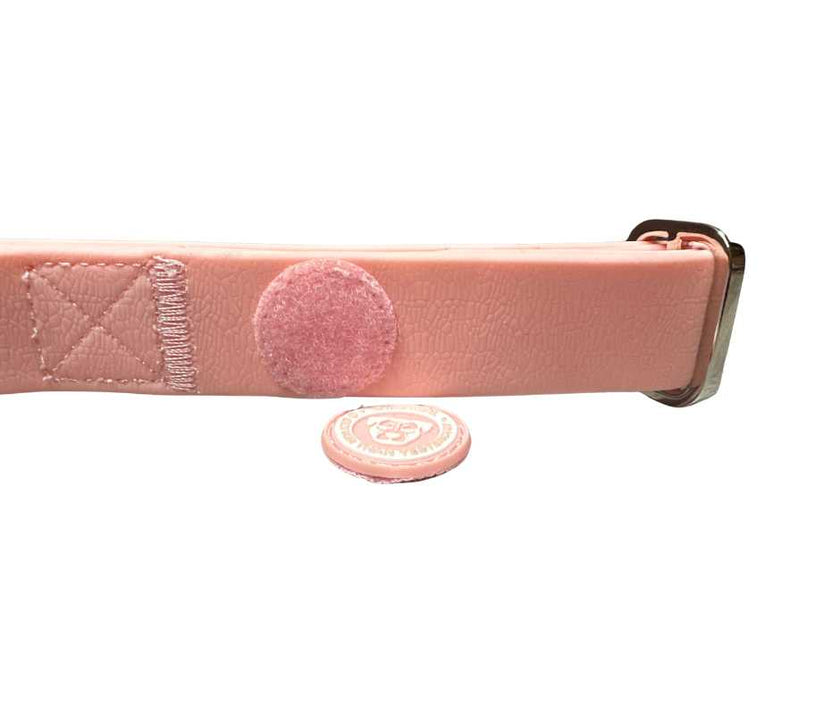 2,5 cm PVC BTactical™ Halsband | Pastellrosa