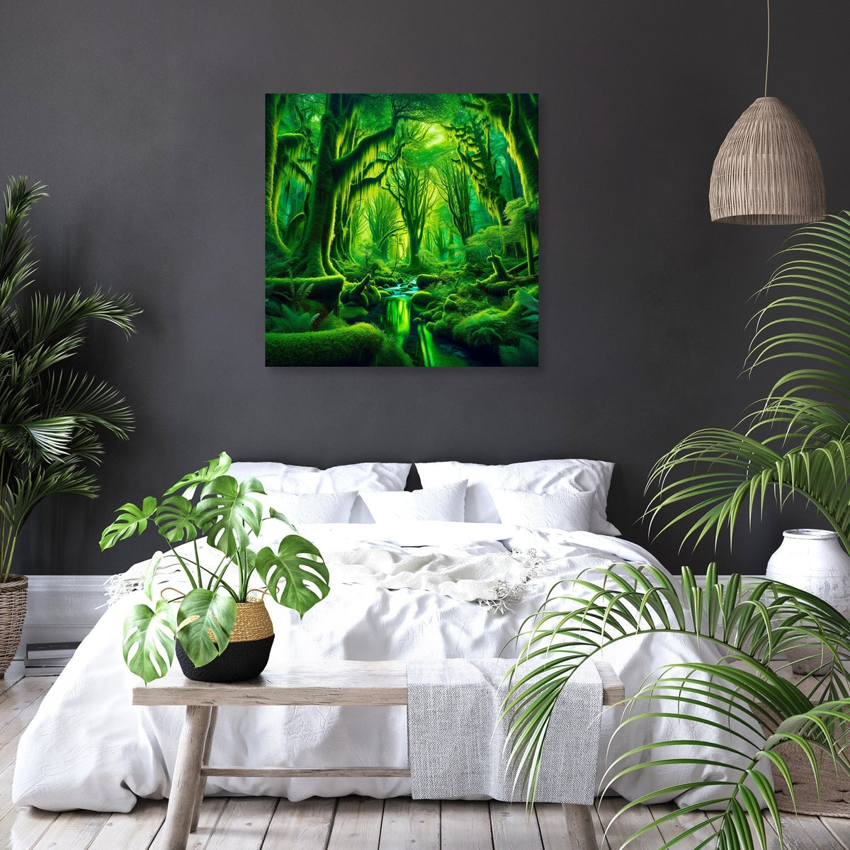 Emerald Enclave Canvas