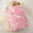 Dog Cloak Nightgown Warm Autumn And Winter Duvet Luminous Cloak Pet Clothes