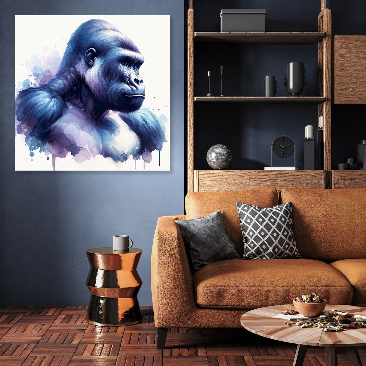 Noble Gorilla Canvas