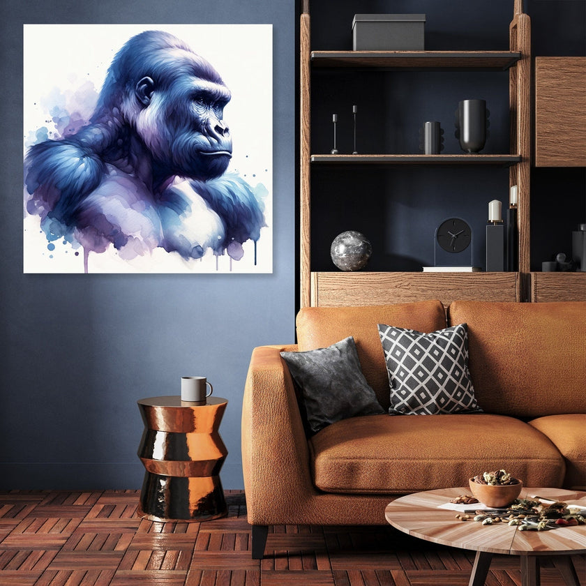 Noble Gorilla Canvas