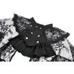 Dark in Love Bellatrix Lace Ruffle Capelet