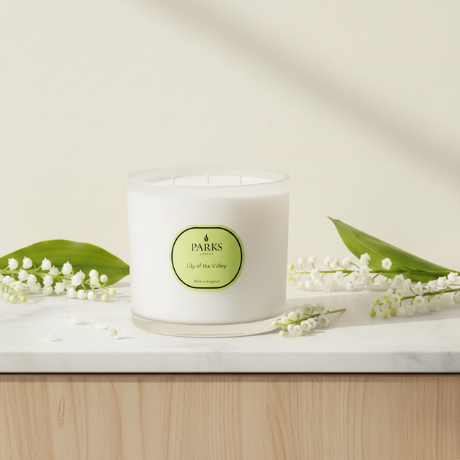 LILY OF THE VALLEY 650G 3 WICK CANDLE