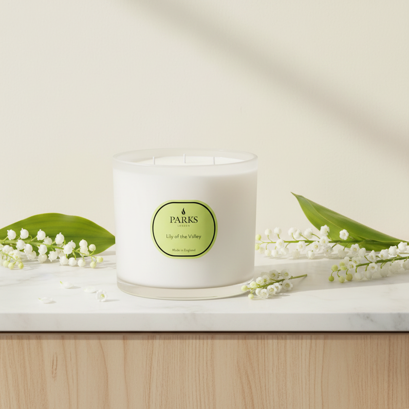 LILY OF THE VALLEY 650G 3 WICK CANDLE