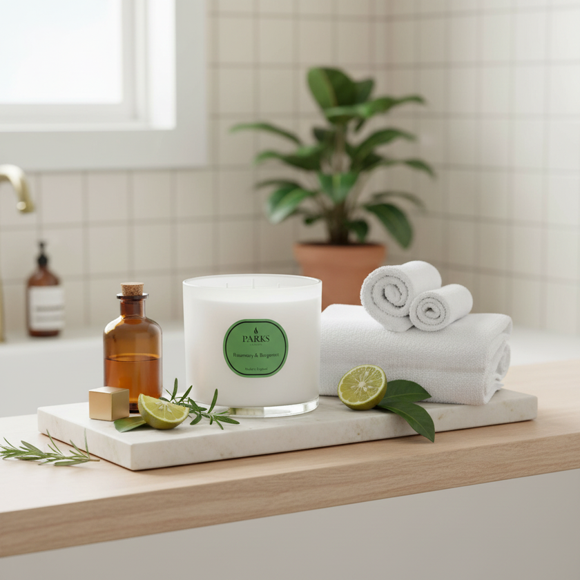 ROSEMARY & BERGAMOT 650G 3 WICK CANDLE