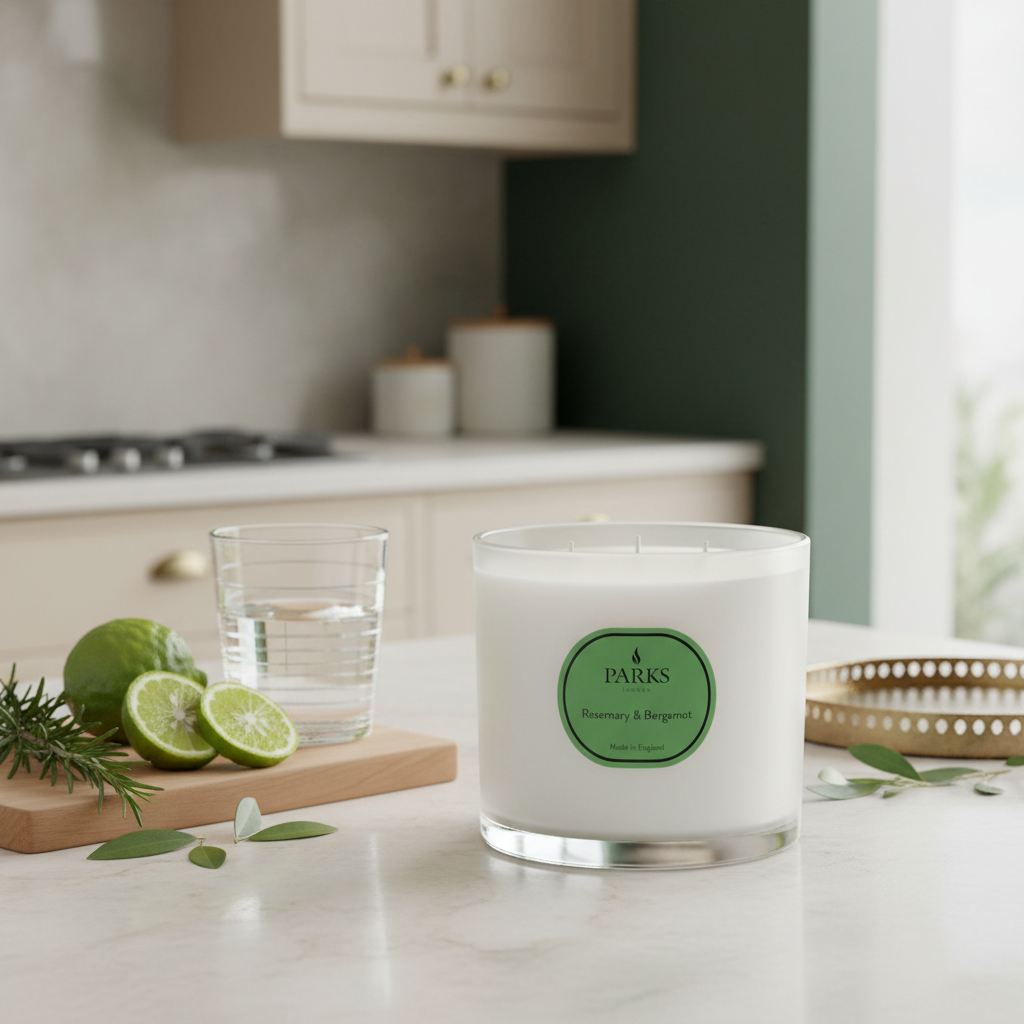 ROSEMARY & BERGAMOT 650G 3 WICK CANDLE