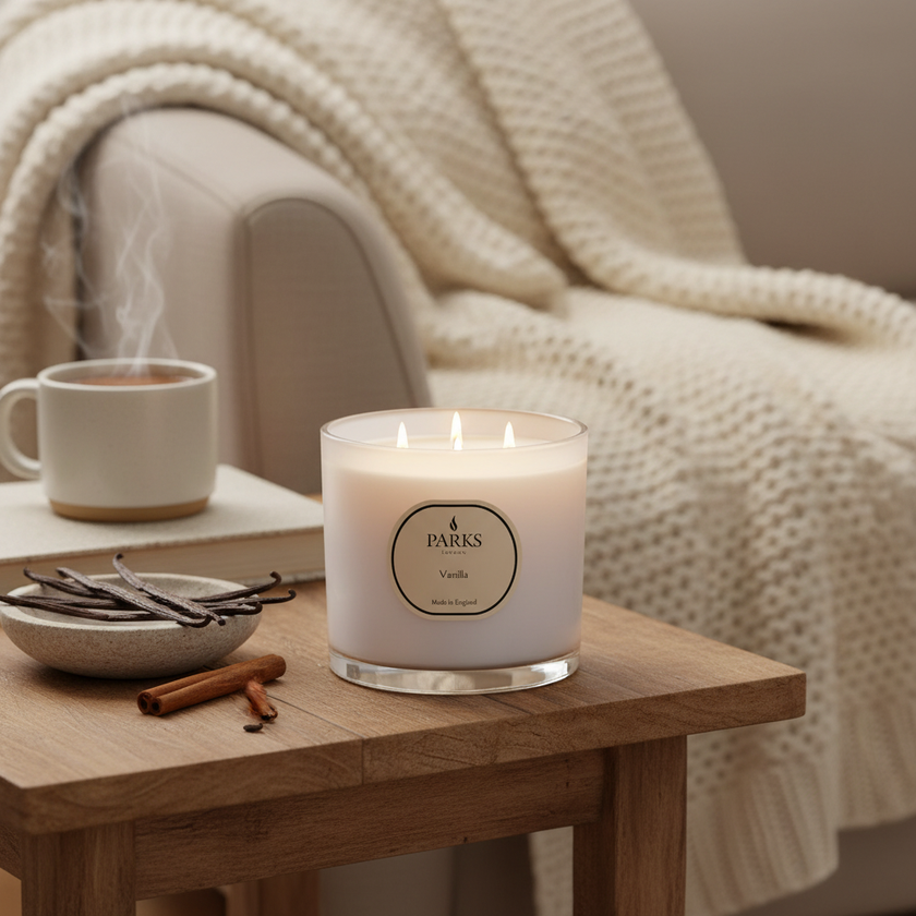 VANILLA 650G 3 WICK CANDLE