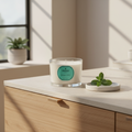 VINTAGE AROMATHERAPY LEMONGRASS & MINT 350G CANDLE