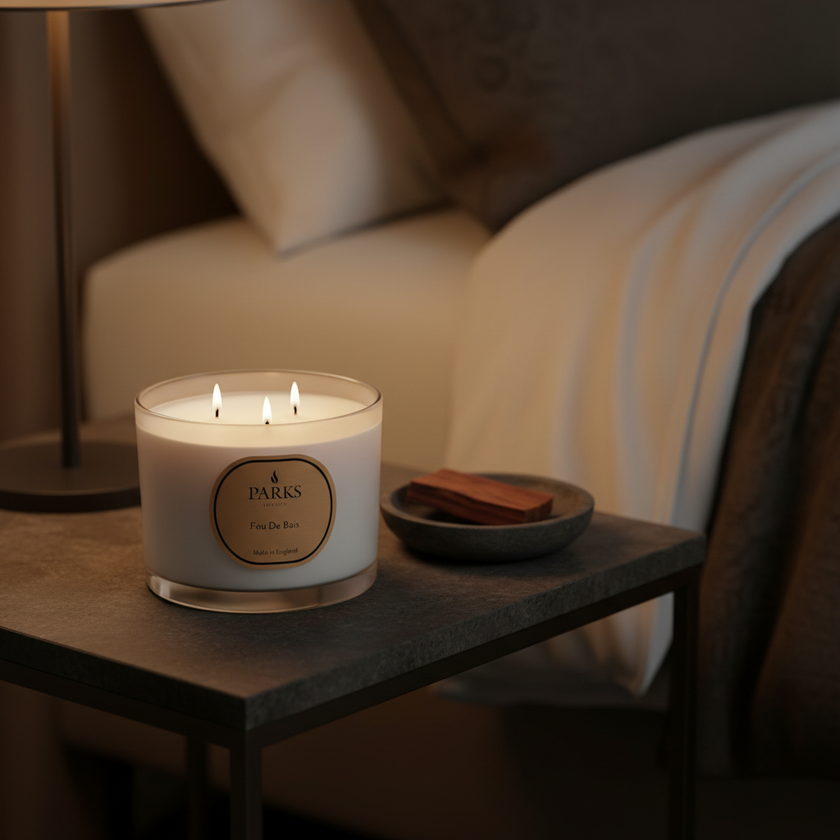 FEU DE BOIS 350G 3 WICK CANDLE