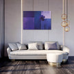 Melancholic Violet Canvas
