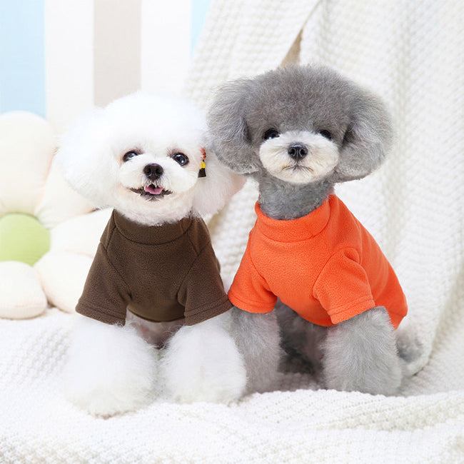 Hundemantel für mittelgroße Hunde zweibeinig aus Fleece