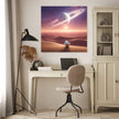 Lavender Dunes Canvas