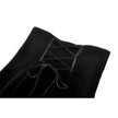 Dark in Love Gothic Elegant Velvet Mermaid Skirt