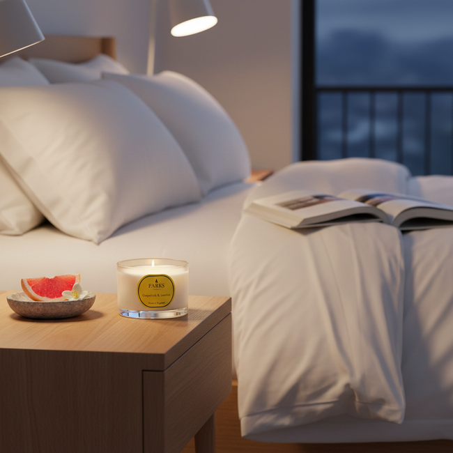 GRAPEFRUIT UND JASMIN REISEKERZE 70G