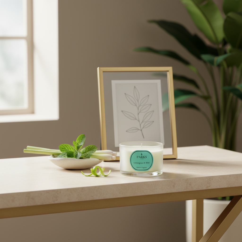 LEMONGRASS & MINT TRAVEL CANDLE 70G