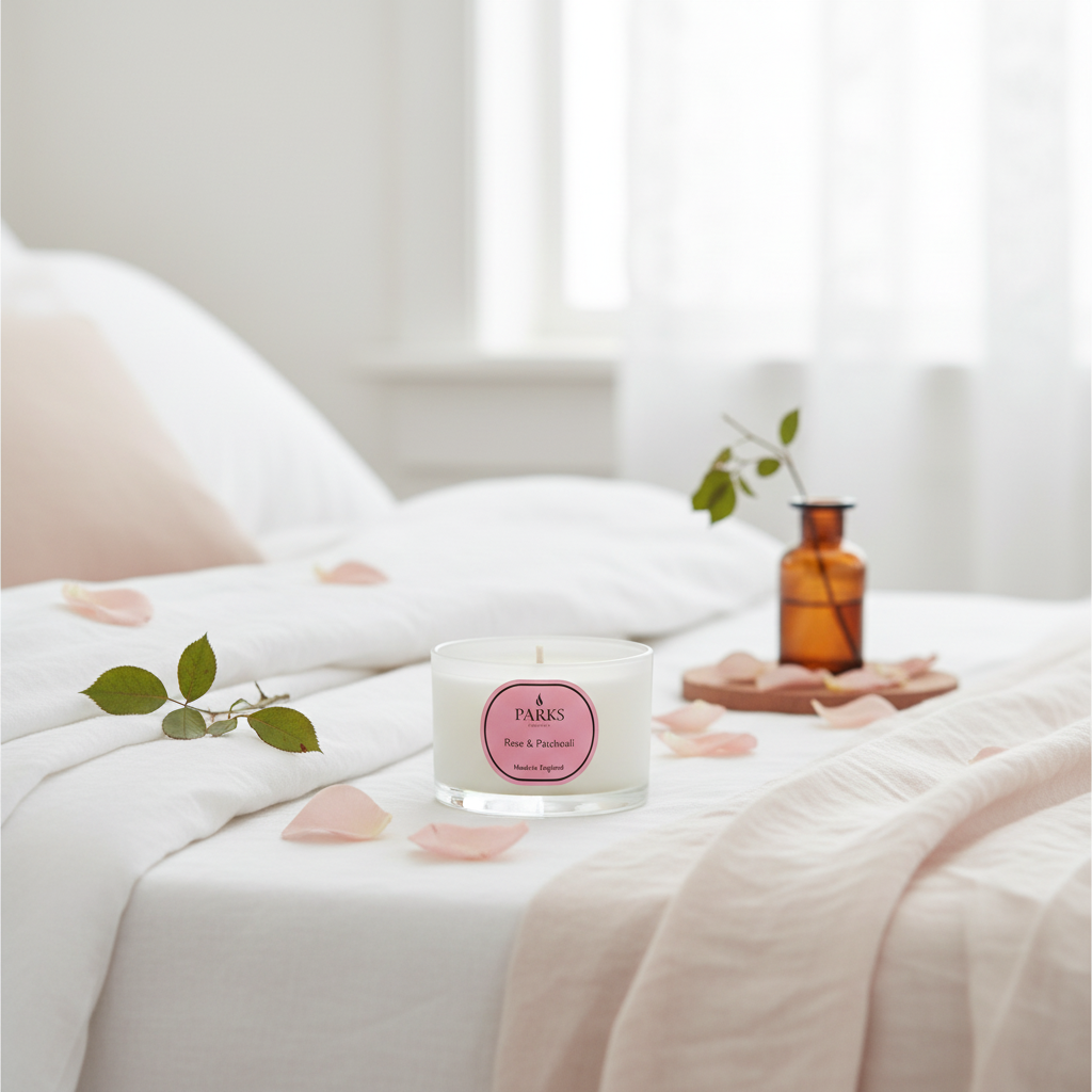 ROSE & PATCHOULI CANDLE 70G