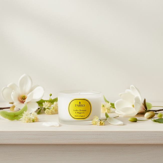 LINDEN BLOSSOM & MAGNOLIA TRAVEL CANDLE 70G