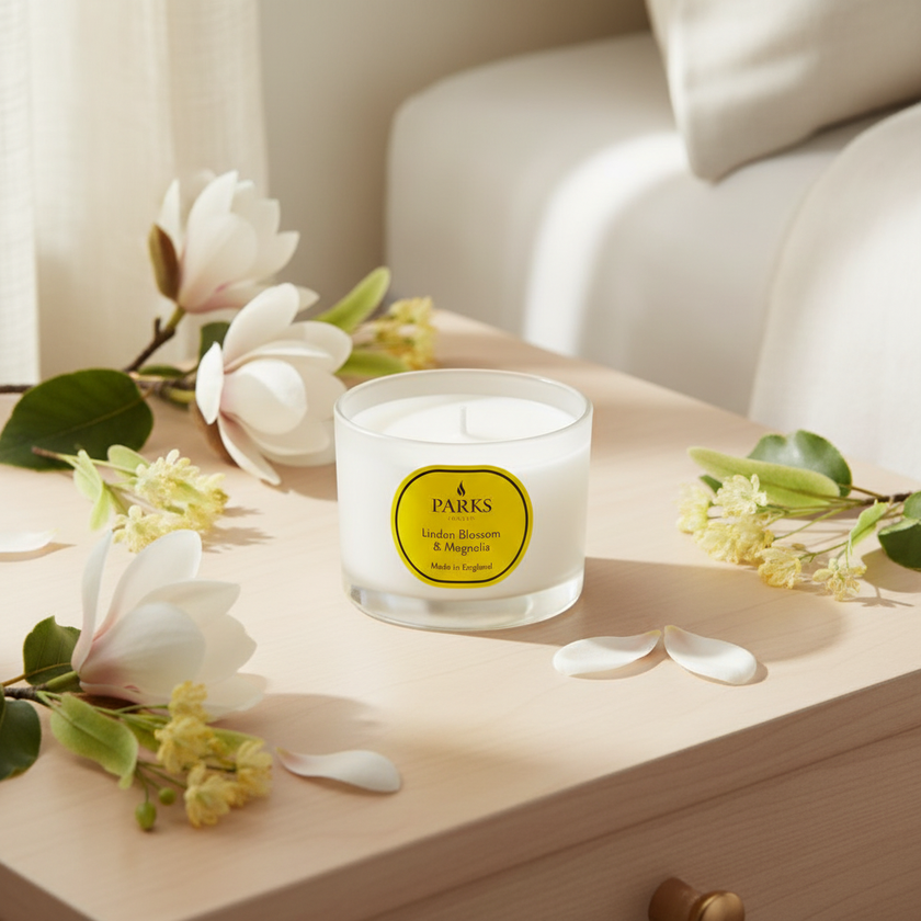 LINDEN BLOSSOM & MAGNOLIA TRAVEL CANDLE 70G