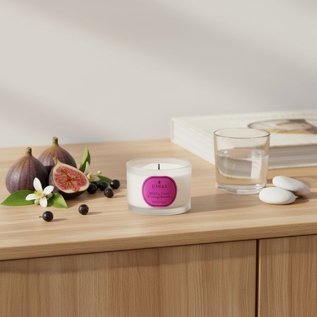 WILD FIG, CASSIS & ORANGE BLOSSOM CANDLE 70G