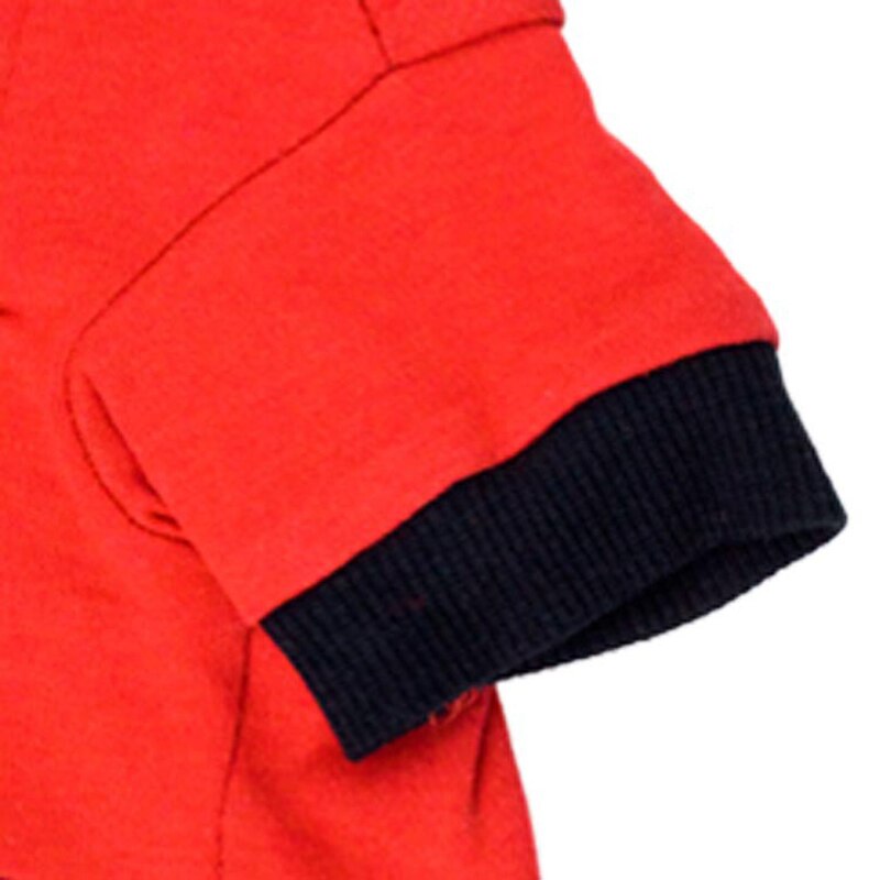 Christmas cotton wool hooded pet clothes