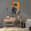 Jazz Cat Harmony Canvas