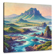 Jeju Island Beauty Canvas