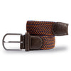 Woven Belt - Orange Fine Weave