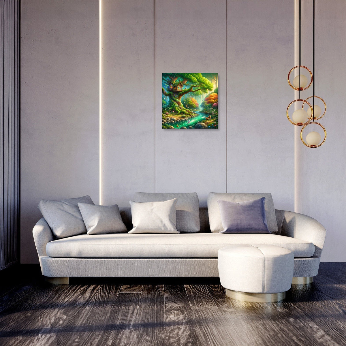 Enchanted Nature's Playground Canvas