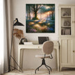 Dawn's Tranquil Glade Canvas