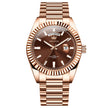 Luminous Waterproof Business Steel Belt Wrist Watch
