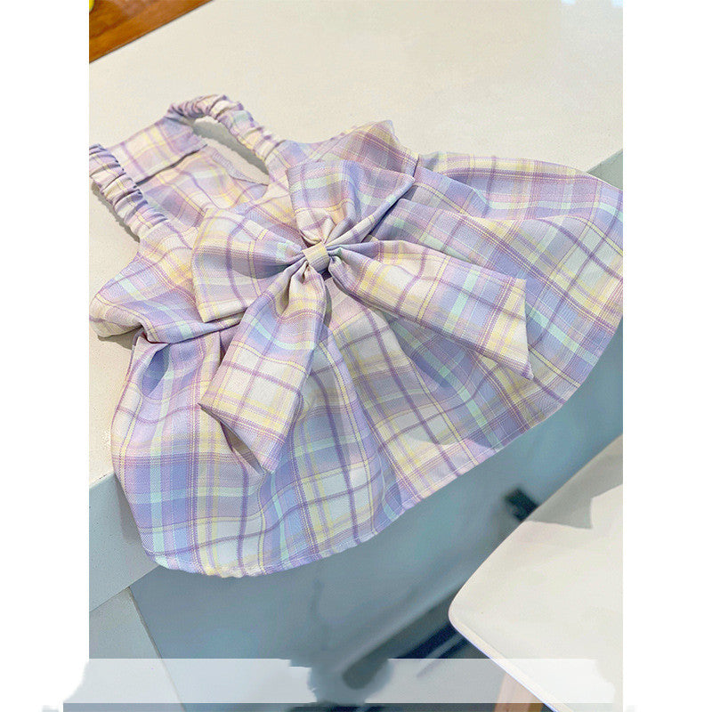 Dog Skirt Pet Sling JK Clothes Breathable