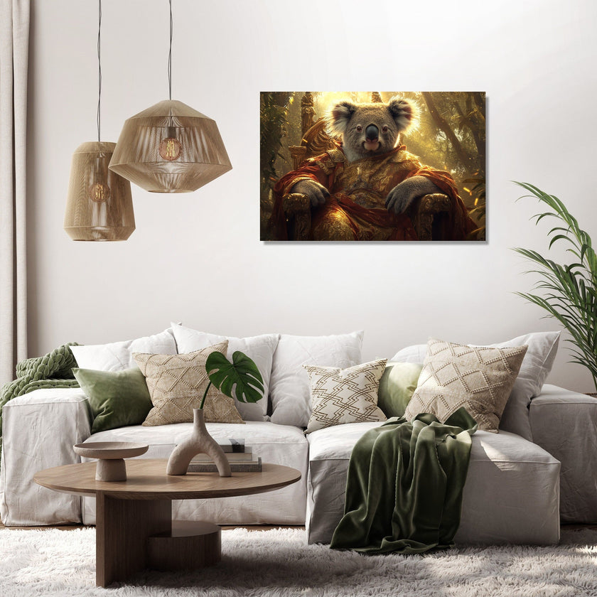 Twilight Majesty Koala Canvas