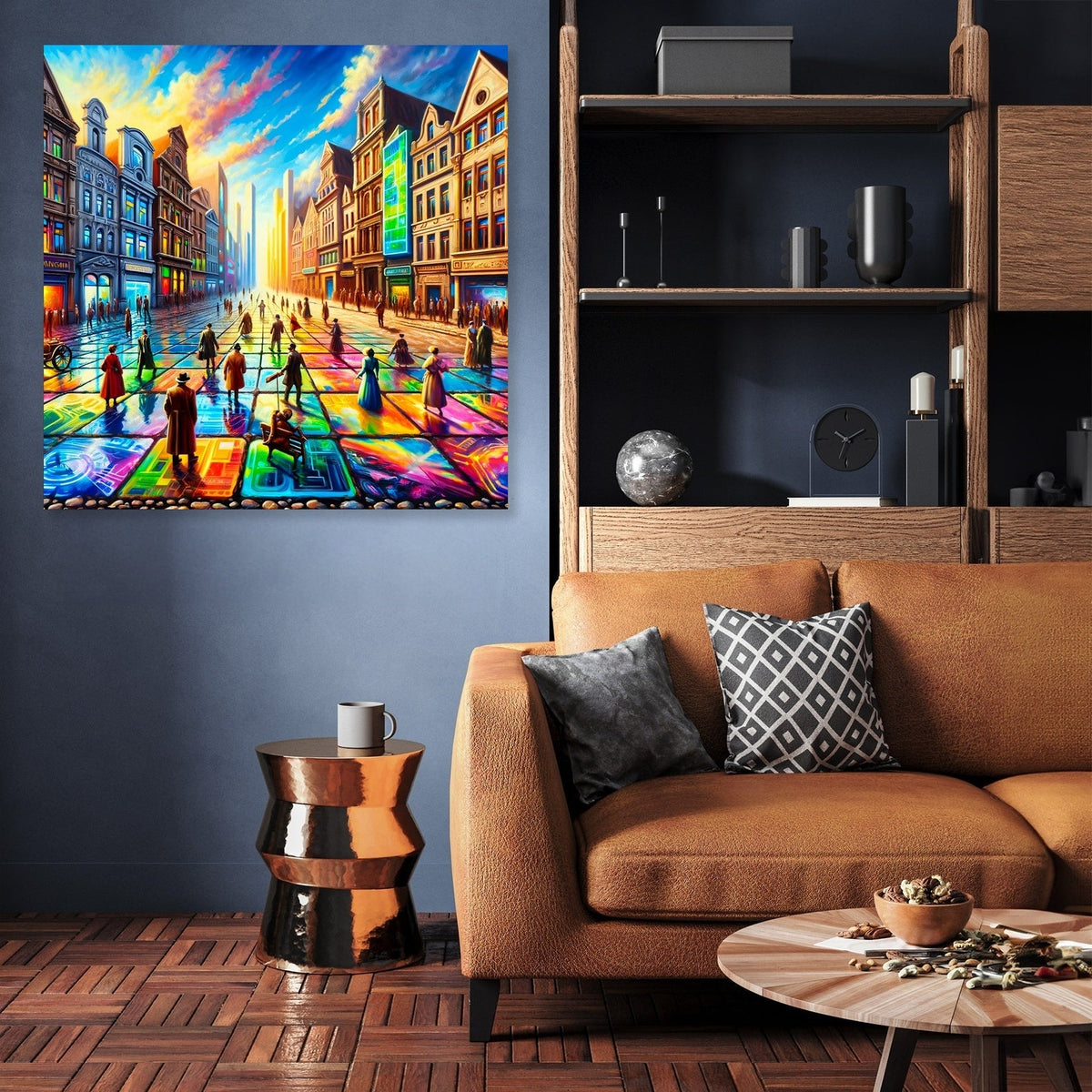 Timelines Converge Plaza Canvas