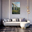 Millau Viaduct Impressionist Canvas