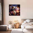Regal Bulldog Twilight Canvas