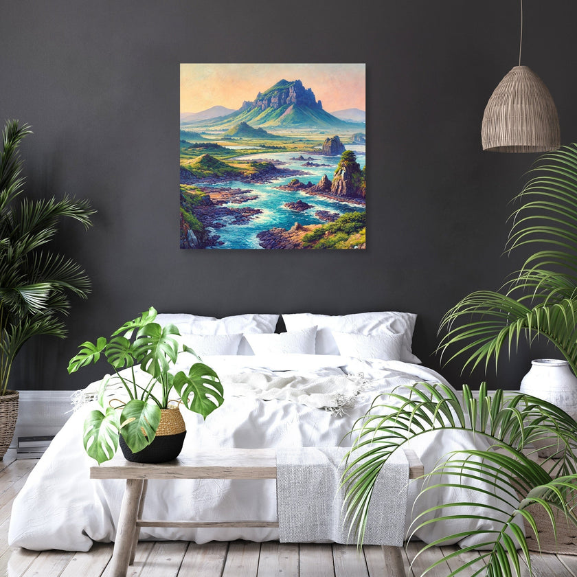 Jeju Island Beauty Canvas