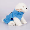 Pet Dogs Standing Collar Thickened Solid Color Rocking Velvet Clothes