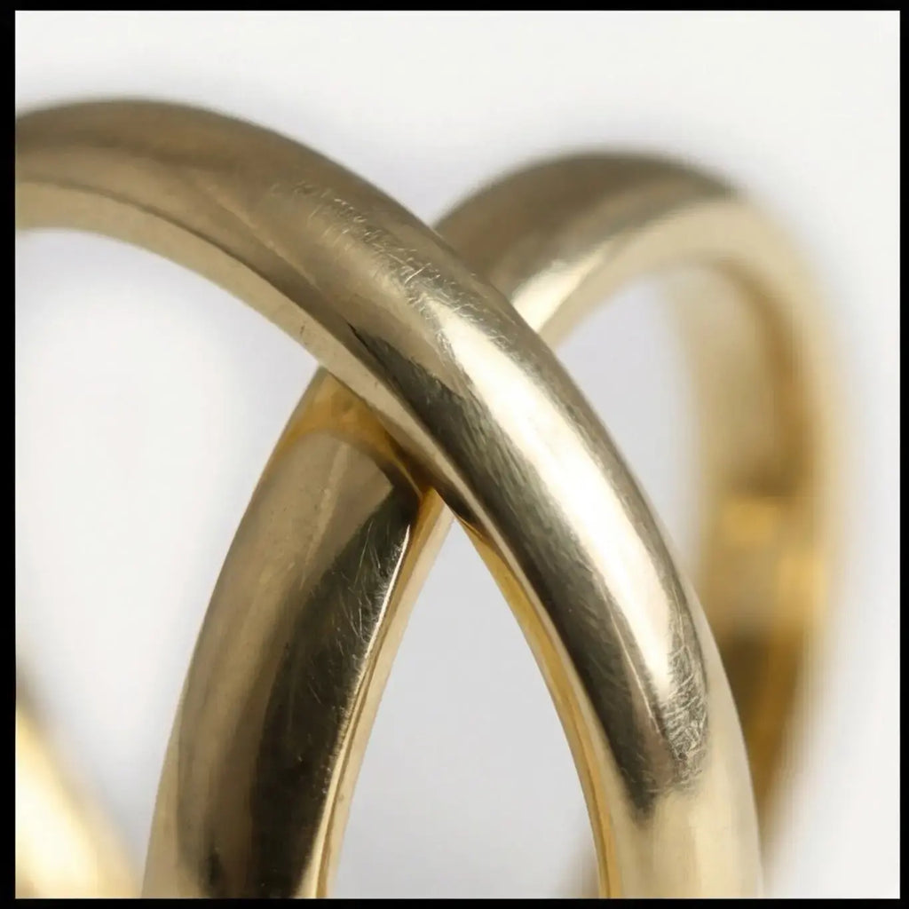 3mm Gold Wedding Band – Classic Lyra – 9ct/14ct/18ct Gold