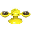 Animal Doll  Stuffed Cat Pet  Catnip Grass Toy Interactive Windmill Cat Toys With Catnip  Cat Toys For Indoor Cats Funny Kitten Toys With LED Light Ball Suction Cup Cat Nip Toy For Cat Chew Exerc