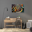 Geometric Labyrinth Canvas