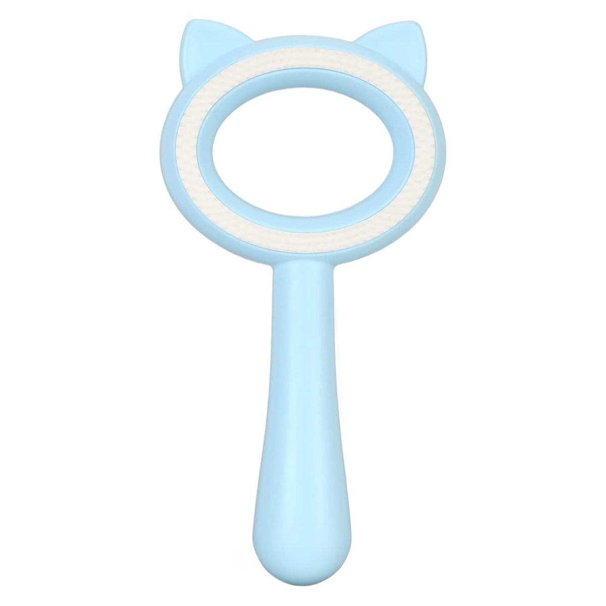 Cepillo para mascotas de doble cara, peine de masaje para muda, limpieza rápida, mango cómodo para gatos, perros y mascotas
